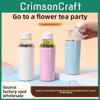 Creative Bottle Brew Large Capacity Tea Strainer Double Layer Insulation