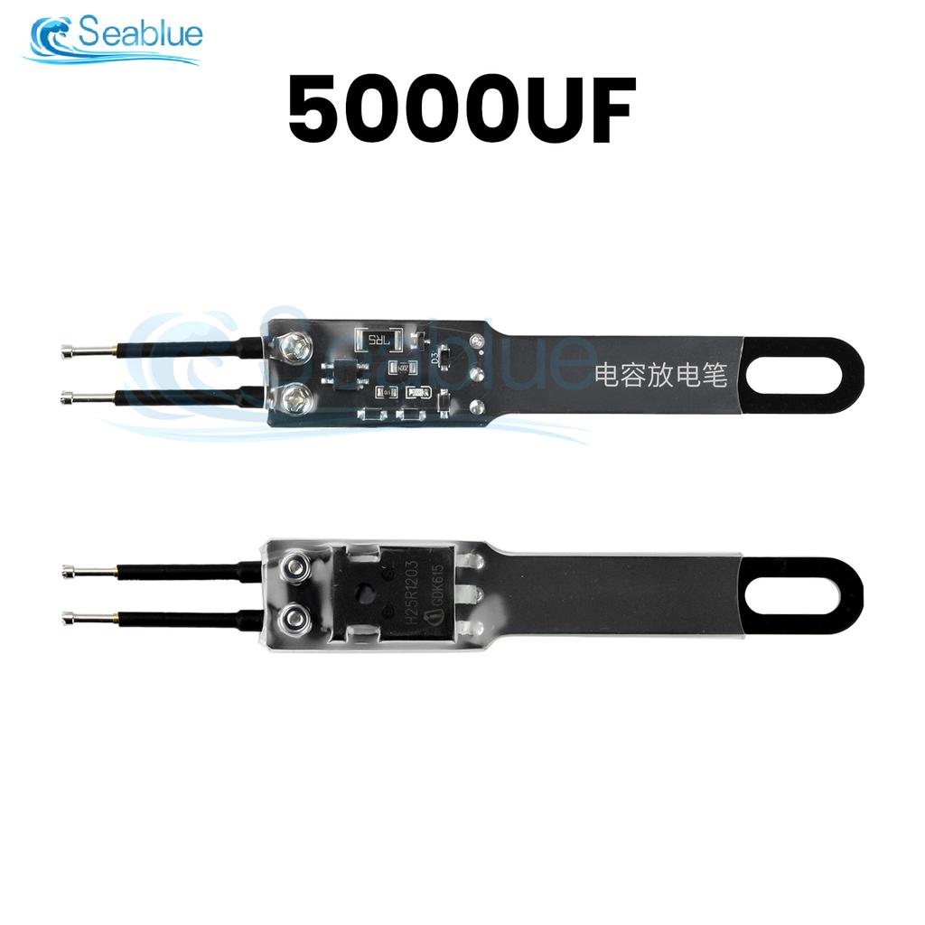 1000UF/5000UF Non-Polar Capacitor Discharge Pen With Adjustable Probe Spacing 1000V AC/DC Rating and LED Status Indicator