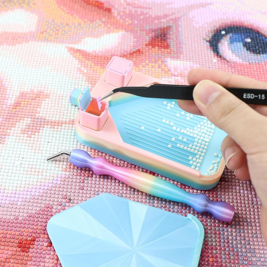 Vassoio per Bead Art Ordinatore Versatile Resistente ai Graffi per Angolo Hobby Laboratorio
