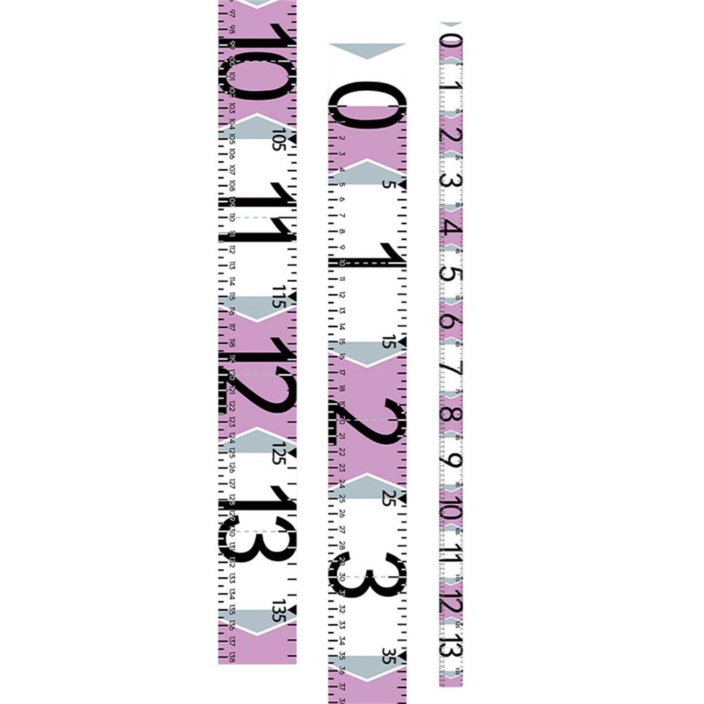 51in Fishing Tape Measure Adhesive Ruler Portable Fish Measurement Tool for Anglers Waterproof Soft Fish Measuring Tape