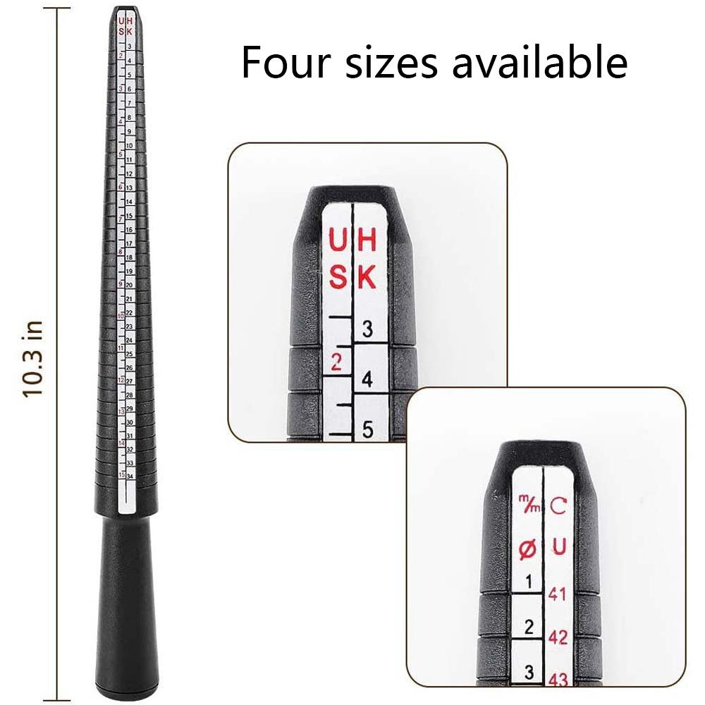 

New 1 set Ring Sizer Measuring Tool Kit(4pcs)