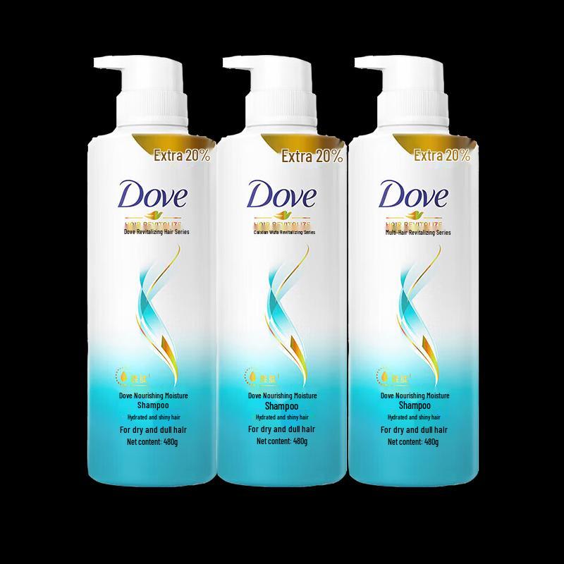 

Dove Nourishing Hydration Shampoo (3 x 480g)
