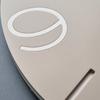 CalleaDesign SMILE Wall Clock Coffee Milk