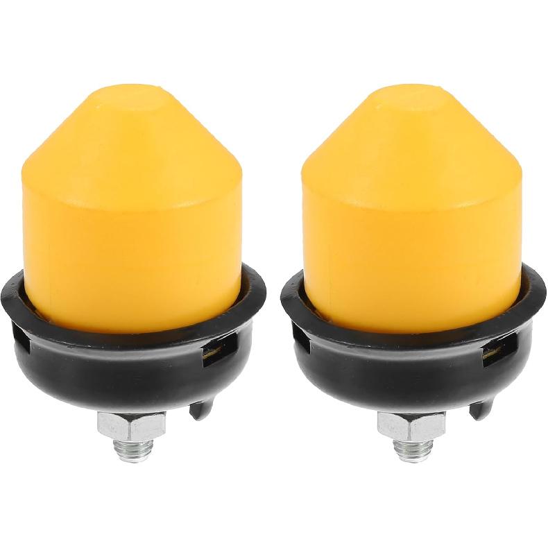 2 Pcs Front Lower Suspension Control Arm Bumper Stops Compatible for Chevrolet Blazer 2005, Durable Polyurethane Orange Suspension Control Arm Bumper