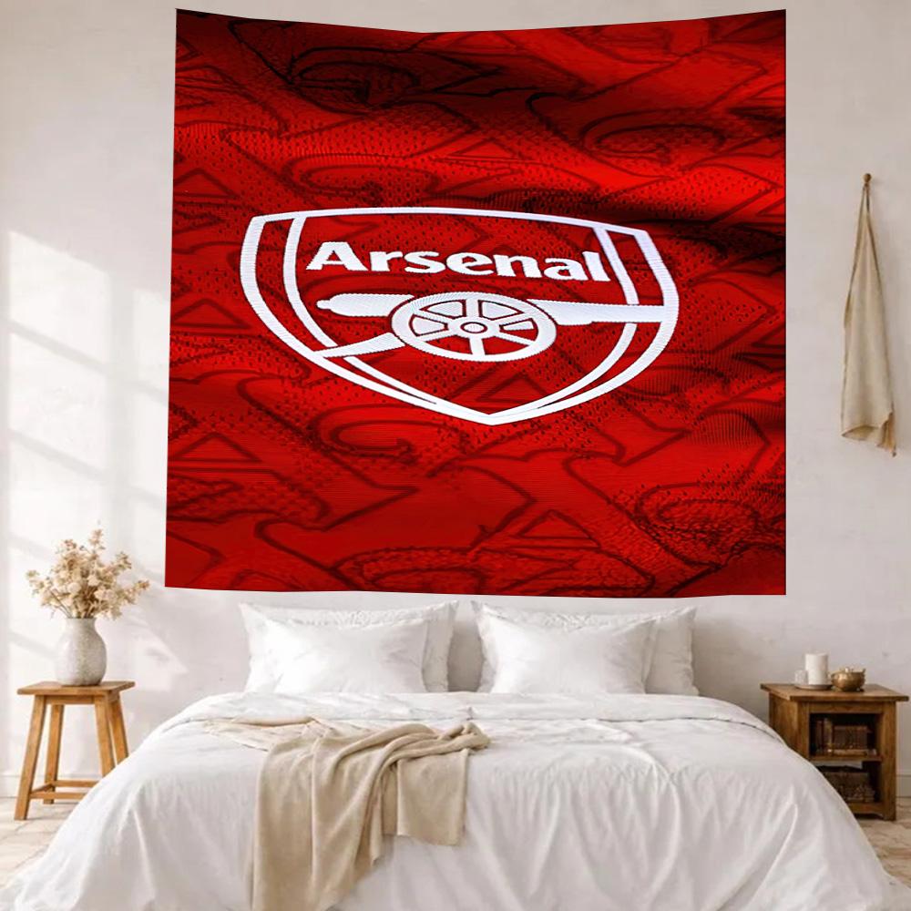 Love Arsenal Football Club Wall Decor Tapestry Art For Pet Memorial Birthdaywedding Party Backdrop Family Gift