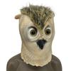 Máscara de Búho de Animal Realista, Látex de Animal, Cabeza Completa, Máscaras de Pájaro, Disfraz para Disfraz de Halloween, Máscara de Fiesta