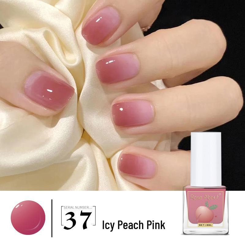 Eco-Friendly Peelable Water-Based Nude Nail Protector Polish