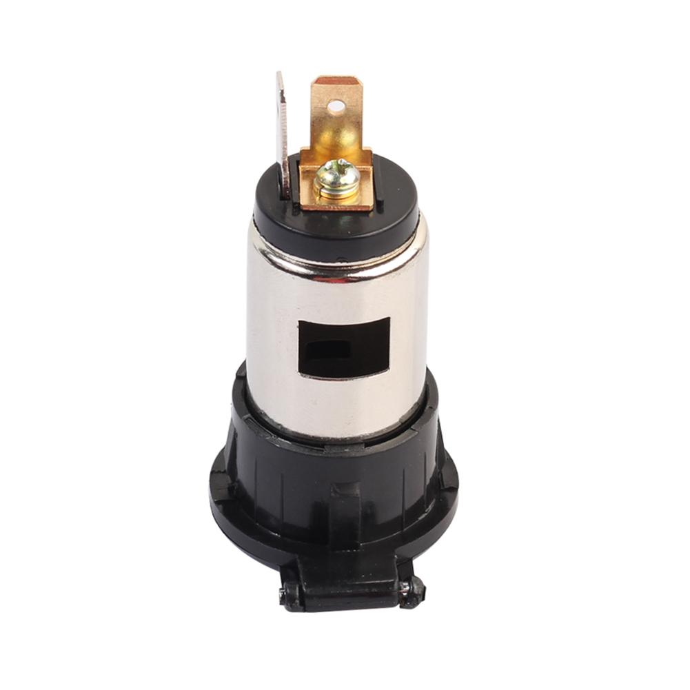 Car Cigarette Lighter Power Socket Plug Accessories Cigarette Lighter Socket Power Adapter for Auto Tractor Boat Motorcycle
