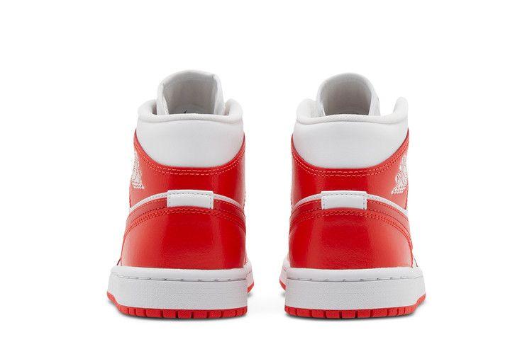 Wmns Air Jordan 1 Mid 'Habanero Red'