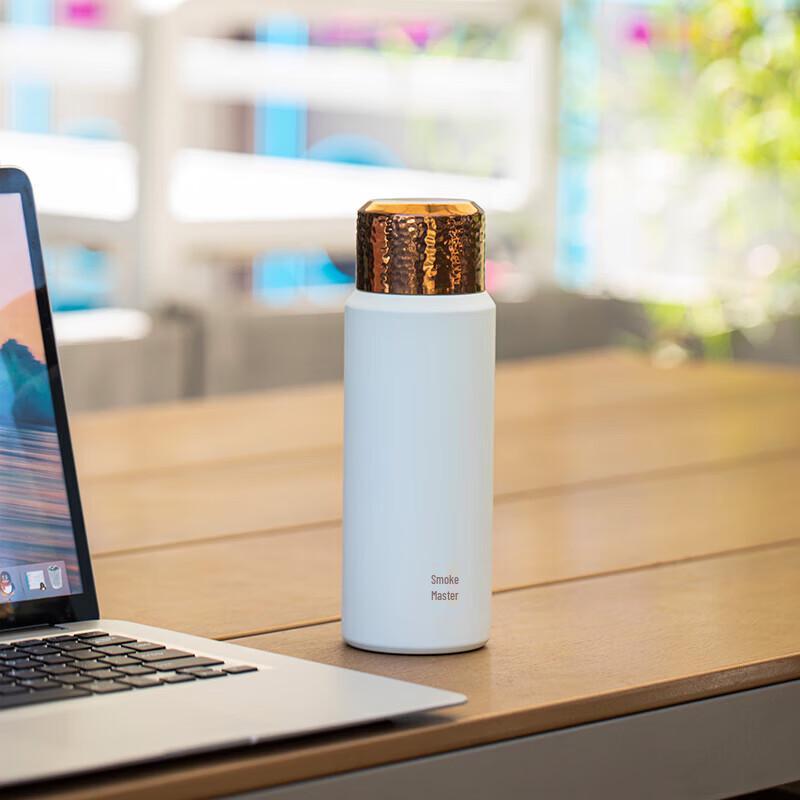 MENDASHI Titanium Tea Infuser Insulated Mug