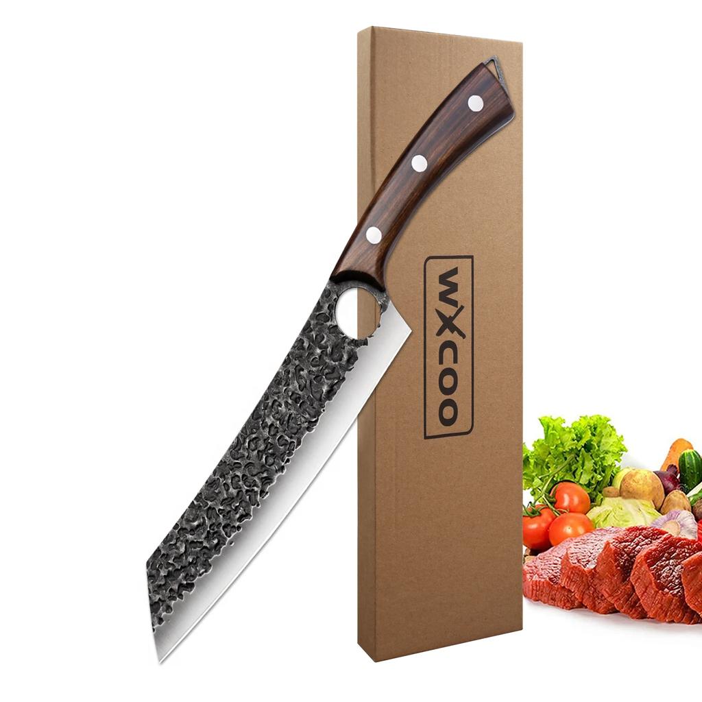 Professional Kitchen Knife Meat Cleaver Boning Knife Fish Slicing Utility Knives Handmade Forged Butcher Knife and Accessories