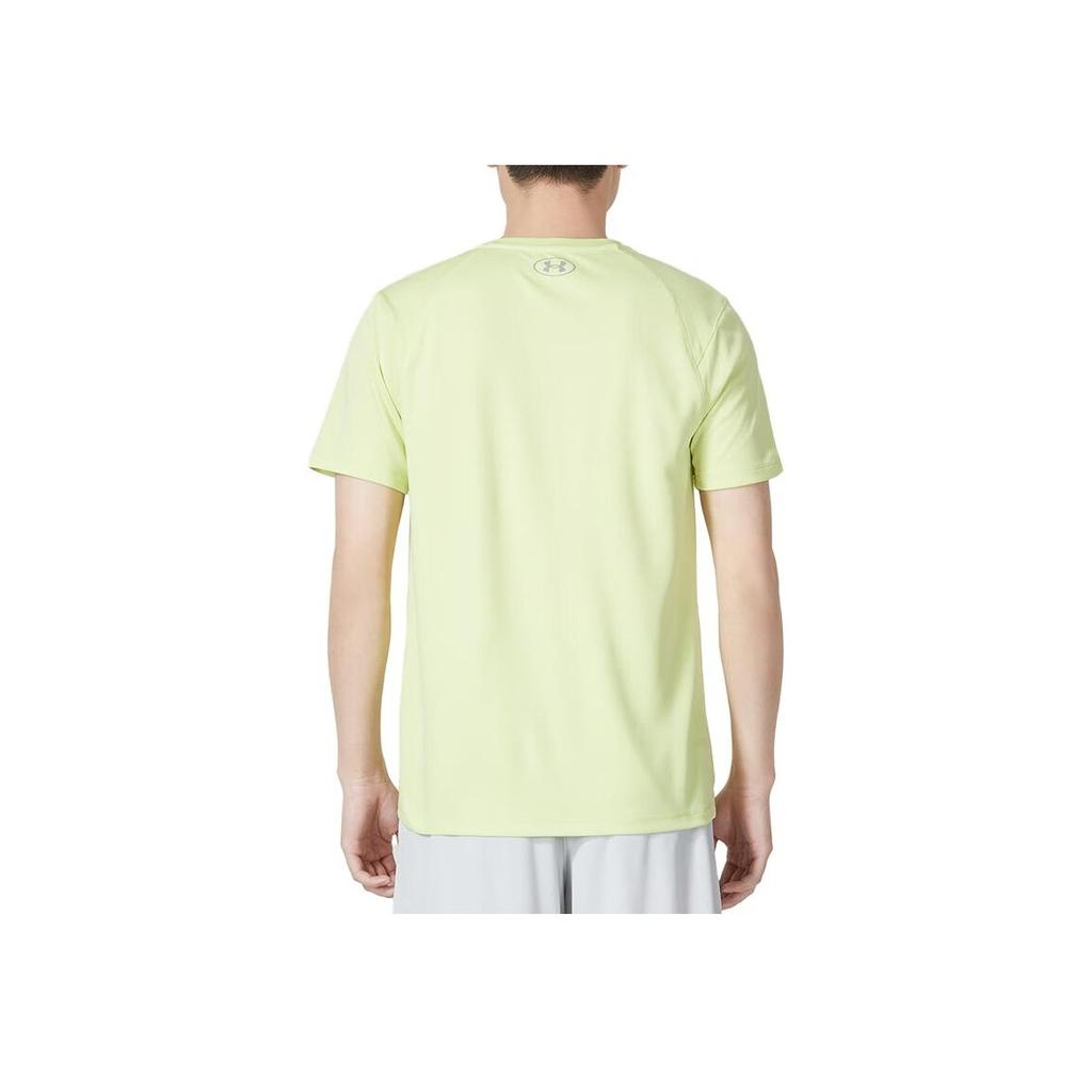 Under Armour Solid Color Casual Crew Neck Short Sleeve T-Shirt Men Tops 23500505-321