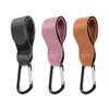 PU Leather Baby Bag Stroller Hook Pram Rotate 360degree Rotatable Cart Organizer Pram Hook Crochet Stroller Accessories