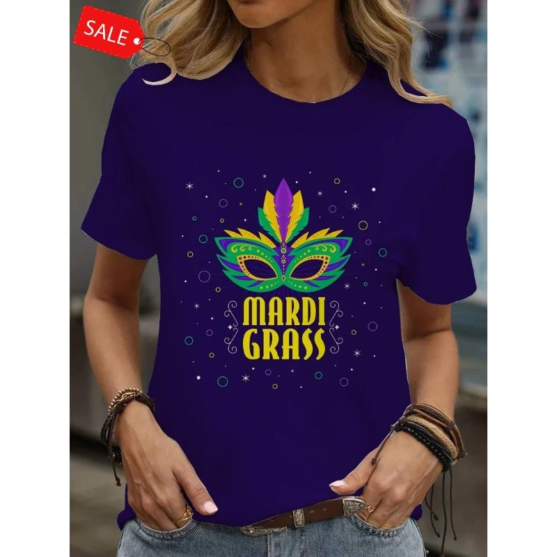 T-Shirts for Floral Cartoon 3D Print Women Summer Fashion Round Neck Short Sleeve Tee Female Clothing Y2K Streetwear