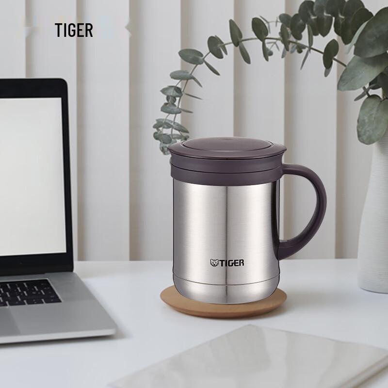 Tiger Stainless Steel Office Thermal Mug with Tea Infuser