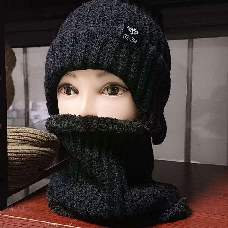 

Зимняя шапка для мужчин, среднего и пожилого возраста, флис, утолщенные наушники, холодостойкие и теплые шапки, вязаные шерстяные шапки для папы и дедушки snowflake (single hat) deer plush