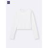 Gu Lip Crop T shirT  Long Sleeve 