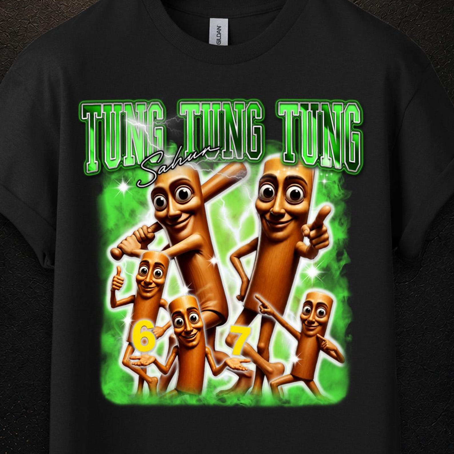 Tung Tung Tung Sahur Merch, Steal A Brainrot, Italian Brainrot Shirt, Tralalero Tralala Meme 4XL