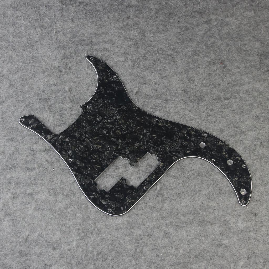 FLEOR 1PCS PB Bass Pickguard Bass 4 Strings PB Bass Scratch Plate 13 Holes with Pickguard Screws