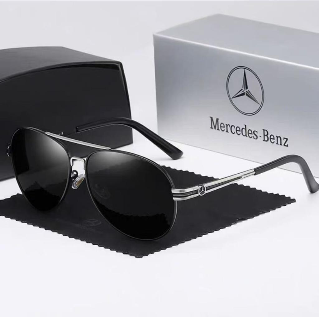 Car Sticker For Mercedes Benz A B C E S V Class GLB GLC GLE AMG Pilot SLK SLC ML Car High Men Anti Glare Driver Goggles Polarize