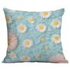 New 3D Imitation Plush Daisy Pillowcase Home Sofa Cushion Pillowcase