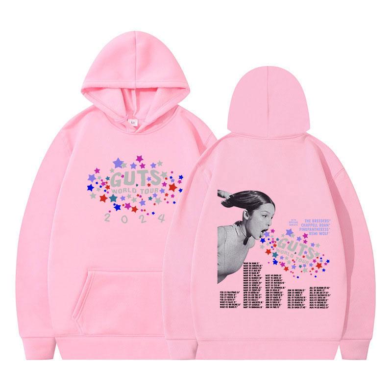 Sour Vampire Guts 2024 World Concert Tour Hoodie Men's Women Clothing Fashion Hip Hop Sweatshirts Harajuku Oversized Hoodies Y2K