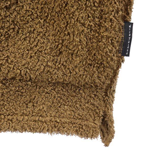 WILDTHINGS Mokomoko turtleneck sweat M Brown pullover Men's Used