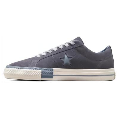 One Star Pro Rundzehen Schnürschuhe Warm, rutschfest und abriebfest Low-Top Board Schuhe Unisex Schiefergrau