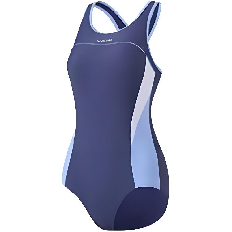 Li Ning One piece Swimsuit Women s Classic Blue LNYW037-3 2XL