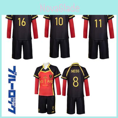 Bluelock Cosplay Jersey With Polyester Fabric For Anime Fans