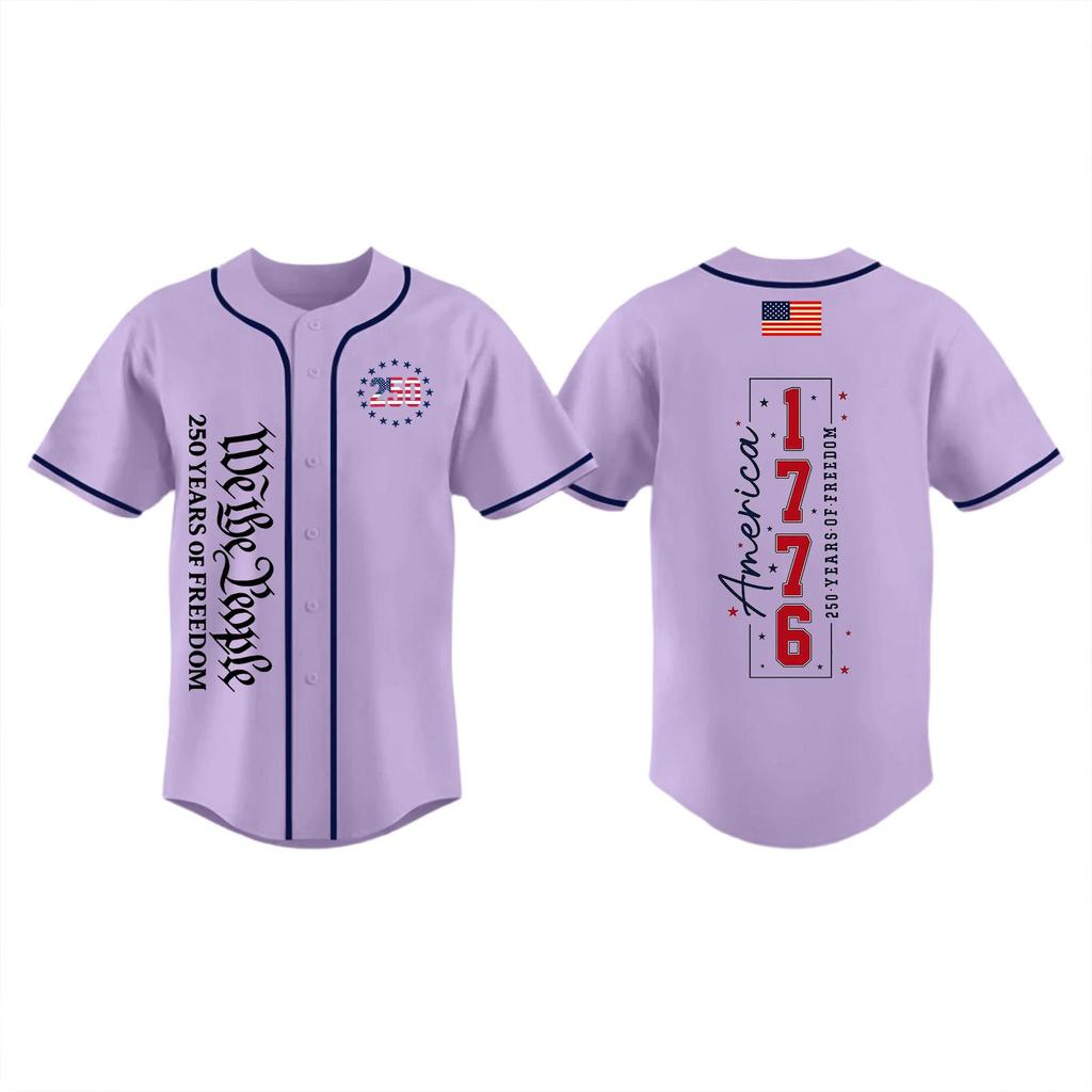 Children's Casual Print Short-sleeved Baseball Jerseys Children's Sportswear Top