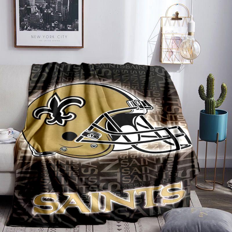 New Orleans Helmet Blanket Lightweight Flannel Bedding Blanket Perfect for Travel, Camping, Living Rooms, Offices, Sofas, Fan Christmas gift