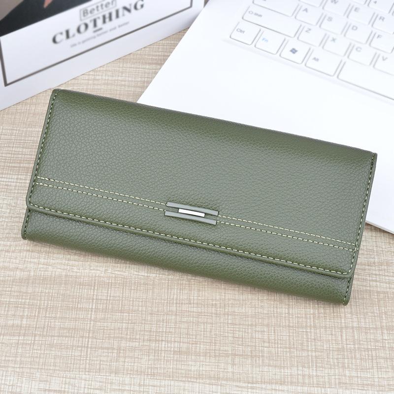 Women's Wallet, Long Multi-card Card Bag, Wallet, Simple and Fashionable Large-capacity Clutch Bag.