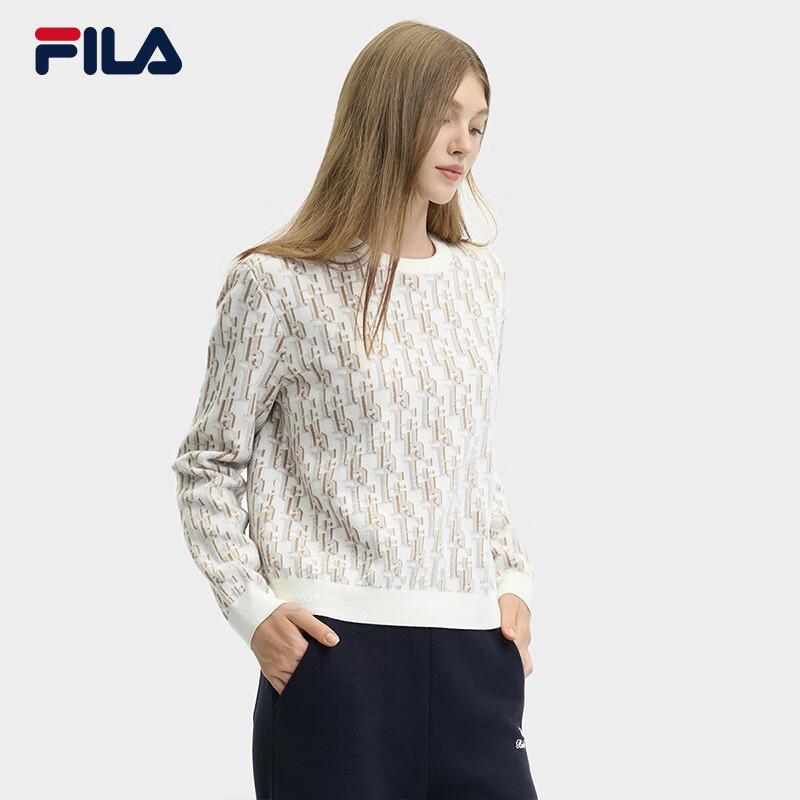Fila Women's All-Over Print Knit Sweater