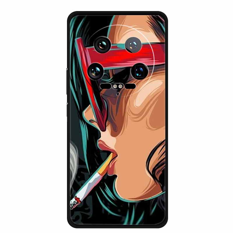 For Xiaomi 14 Ultra 5G Case 6.73" Luxury TPU Soft Silicone Back Cover for Xiaomi 14 Ultra Phone Cases Mi 14Ultra Funda TPU Shell