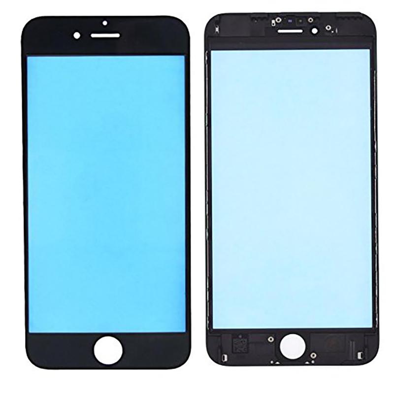 For iPhone 6 6Plus 6s 6sPlus 7G 7 Plus Replacement Front Outer Screen Glass Lens Cover LCD With Frame