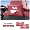 Ideal Car Tissue Box - Hanging Pull-out Design for Armrest