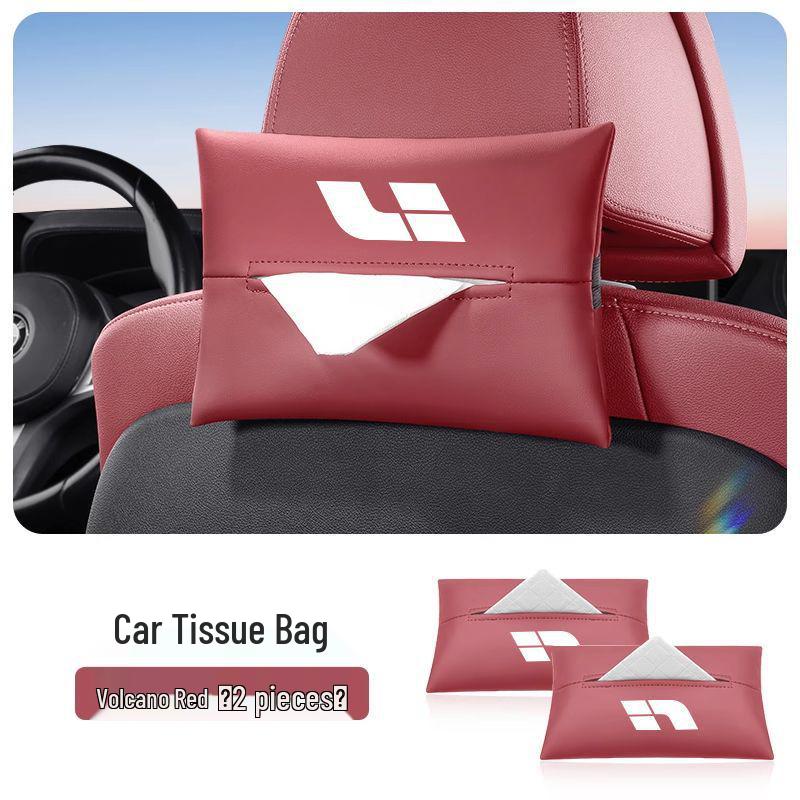 Ideal Car Tissue Box - Hanging Pull-out Design for Armrest