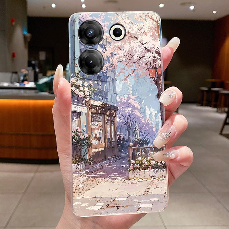 Hülle Für Tecno Camon 20 Pro 5G Hülle CK8n Ästhetisch Süß Cool Jungen Mädchen Transparente Rückseite Tecno Camon 20s Pro 5G Handyhülle