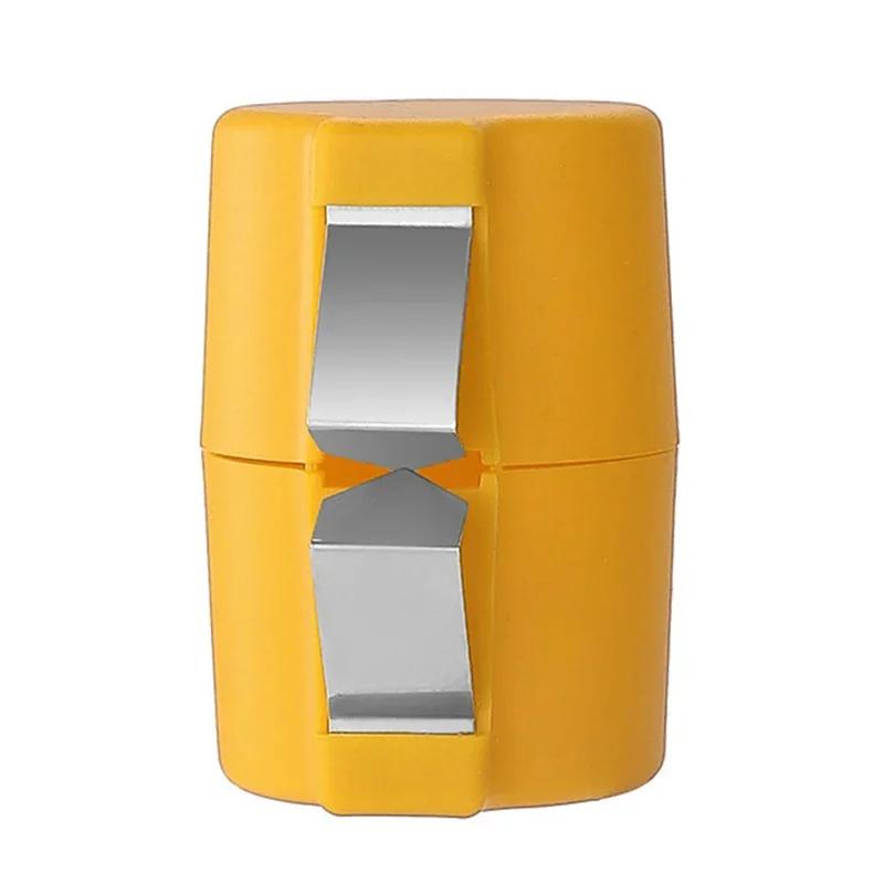 

High Quality Egg Shell Opener Press Egg Shell Separator Portable Egg Opener Handheld Egg Shell Household Kitchen Baking Tools жёлтый
