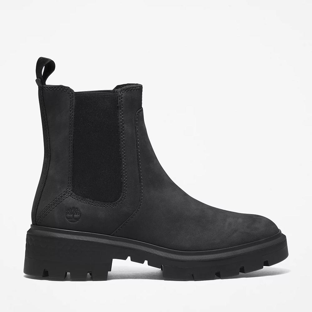 Timberland Women'S Cortina Valley Chelsea Boots Black_Tb0A5Nd70151