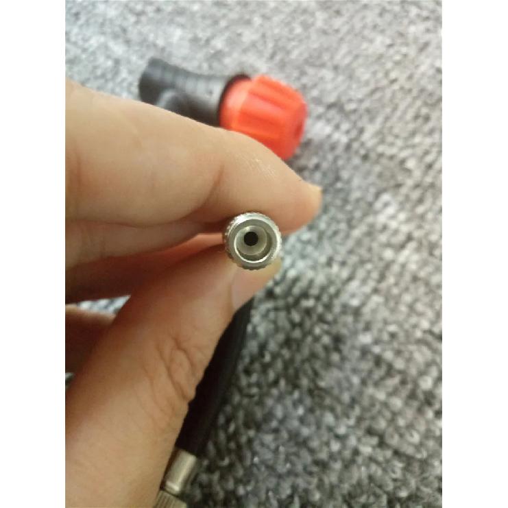 Fahrrad 16g CO2 Kartuschen Adapter Pumpe Radfahren MTB Rennrad Mini Tragbar Luftpumpe Reifen Doppelkopf Schrader & Presta Ventil