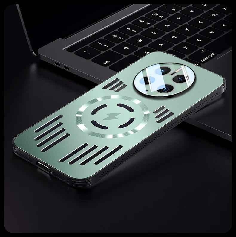 Husă Magnetică Metalică pentru Disiparea Căldurii Pentru Honor X9C Smart Magic 7 Lite 7Pro Magsafe Rezistentă la Șocuri Aliaj de Aluminiu Carcasă Dură Bumper