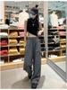 Women's High-Waist Apricot Cargo Pants - Petite Wide-Leg, Spring/Autumn, Casual American Sports Style.
