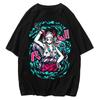 Anime One Piece Luffy Zoro Printed T-shirt Men's Clothing and Women's Clothing  T-shirt Boy Girl 2026 Summer New T-shirt