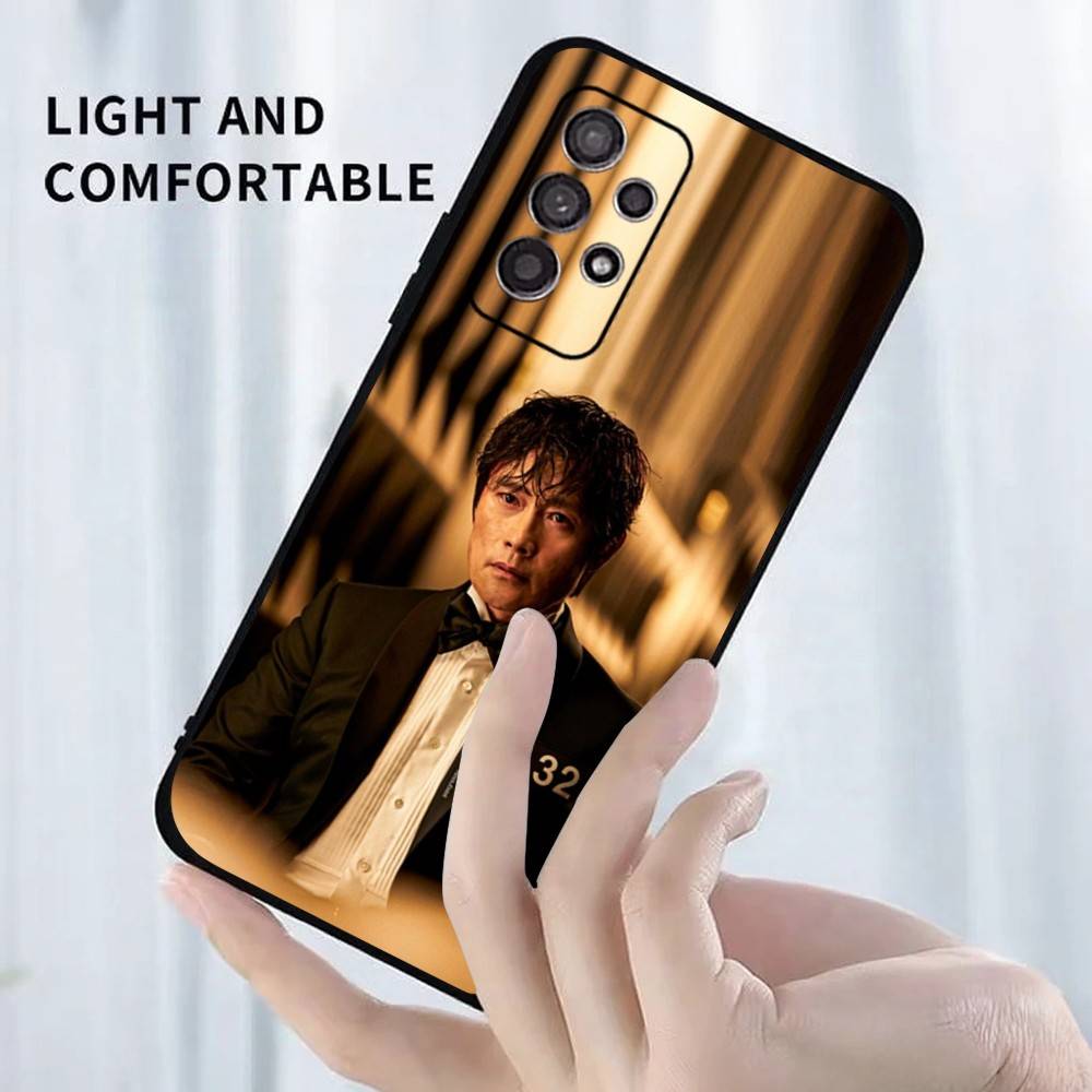 

B-Byung H-Hun Lee Phone Case For Samsung S25,S24,S23,S22,S21,S20,S10,Ultra,Plus,Lite,FE,Soft Silicone Black Cover Samsung S25