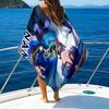 1pc Genshin Impact4 Beach Towel with Custom Name, Beach/Swimming/Bath/Picnic/Camping Towel, Suitable for Seaside Beaches