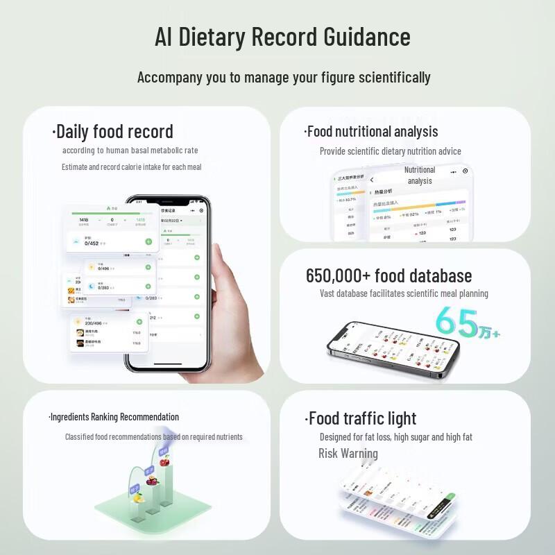Bear E3 Smart Heart Rate Body Fat Scale (CN version)