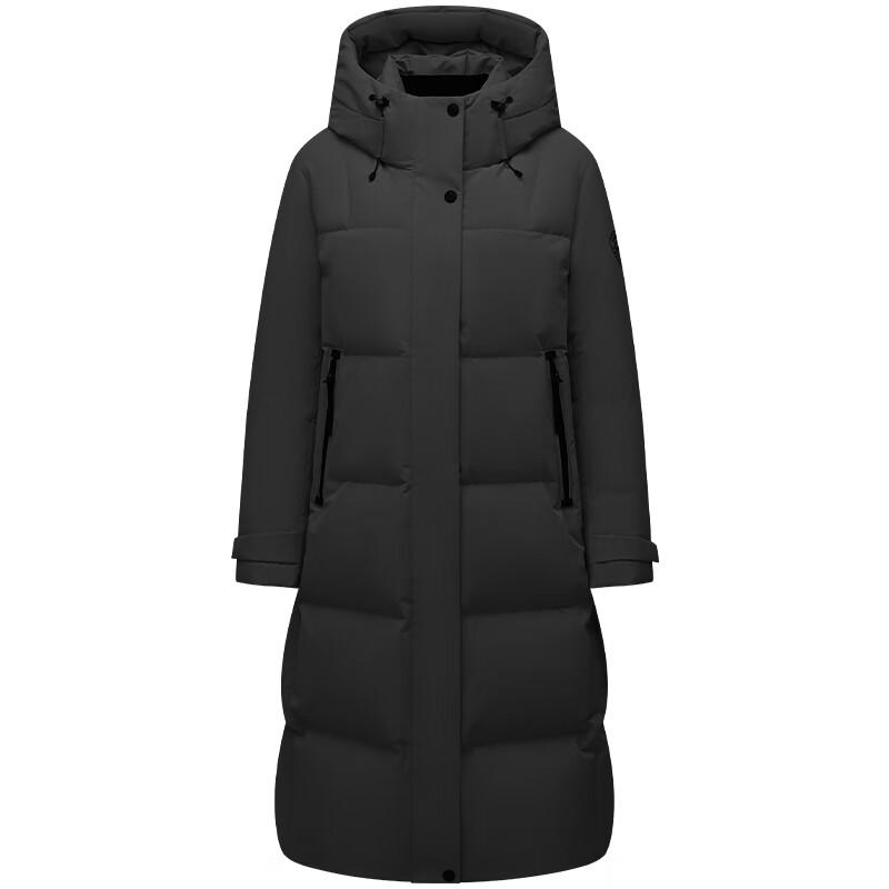 Tanboer Women's Mid-Length Hooded Down Jacket TBF550880A