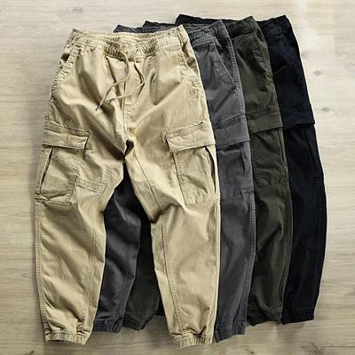 Salopette ample japonaise tendance pour homme - Pantalon de travail printemps-automne